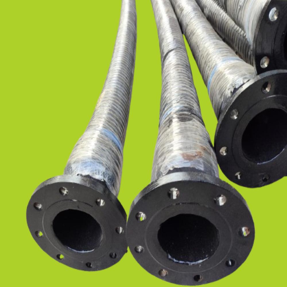 Cement Feeding Rubber Hose with fixed Flange 