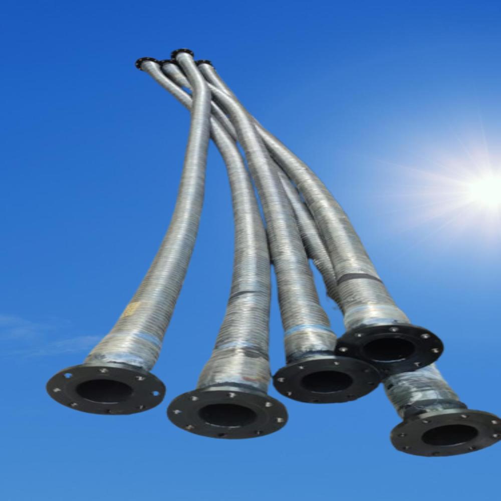 Cement Feeding Rubber Hose with fixed Flange 