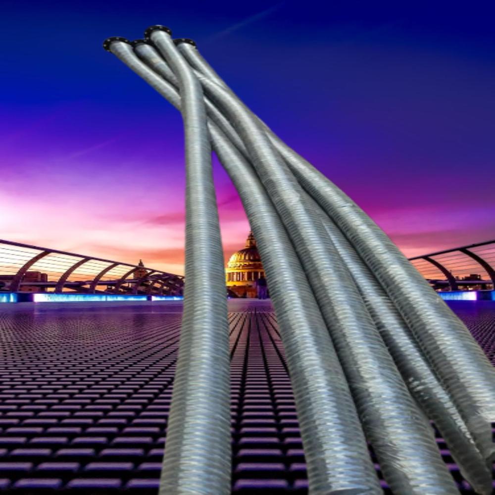 Fly Ash Rubber Hose  with Fixed Flange 