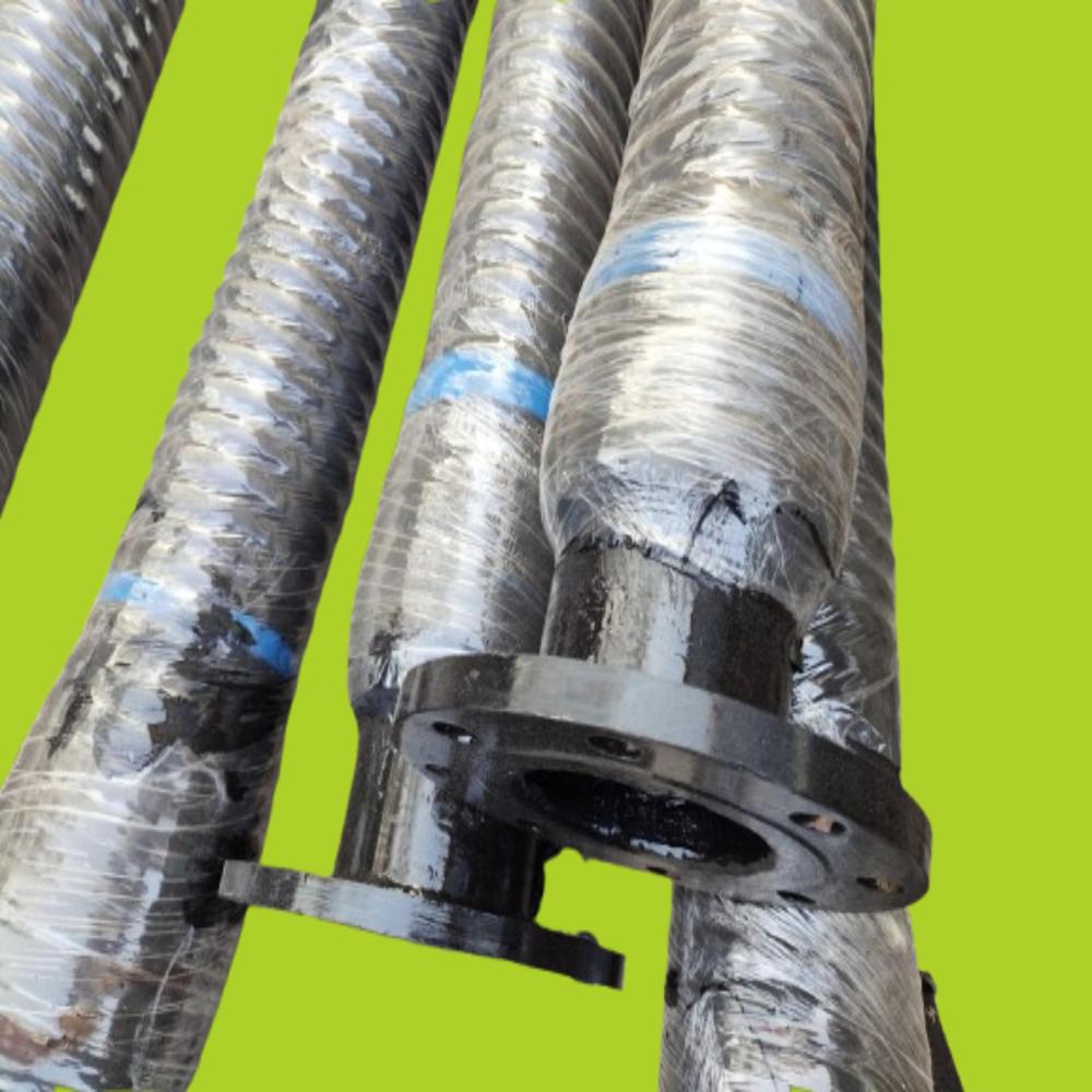 Cement  Feeding Rubber Hose  with Fixed Flange 