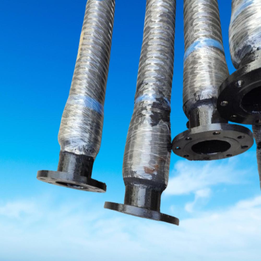 Cement  Feeding Rubber Hose  with Fixed Flange 