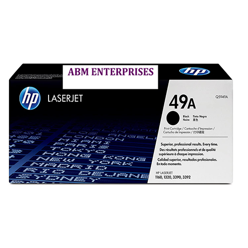 HP 49A Black LaserJet Toner Cartridge