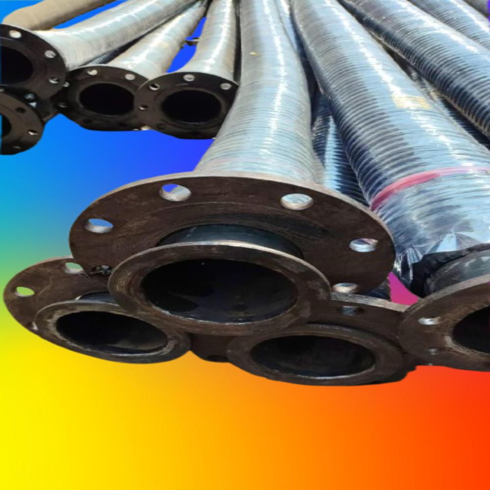 Cement Feeding Rubber Hose with Swival  Flange