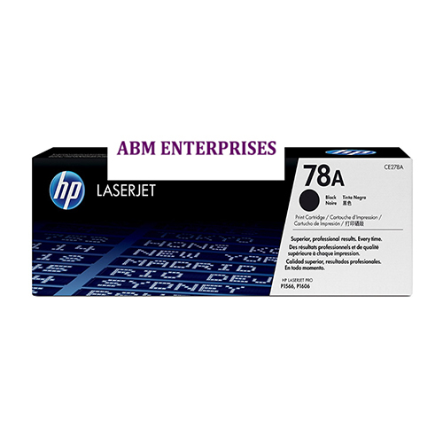 HP 78A Black LaserJet Toner Cartridge