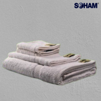 Pr-2028- Soham Bath Hand Wash Towels A   Premium Absorbent Towels For A Luxurious, Spa-like Experience - Color: White