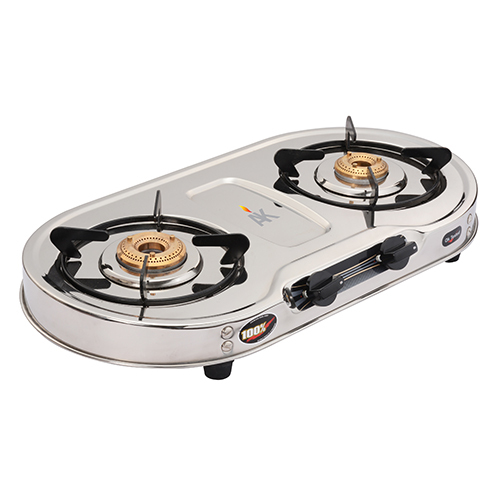 AK 206 दो बर्नर गैस स्टोव