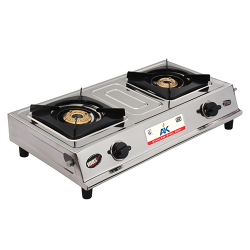 AK 208 Two Burner Gas Stove