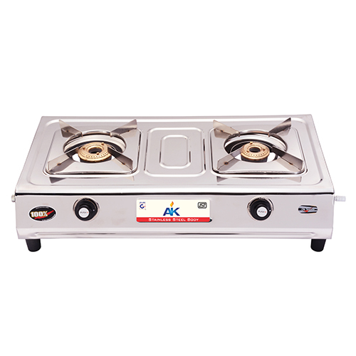 AK 217 Two Burner Gas Stove