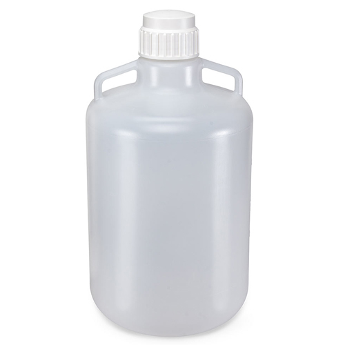 Carboy With Wide Handle - Polypropylene Material, Autoclavable Design | Lightweight, Durable, Convenient for Pouring and Transporting Laboratory Solutions
