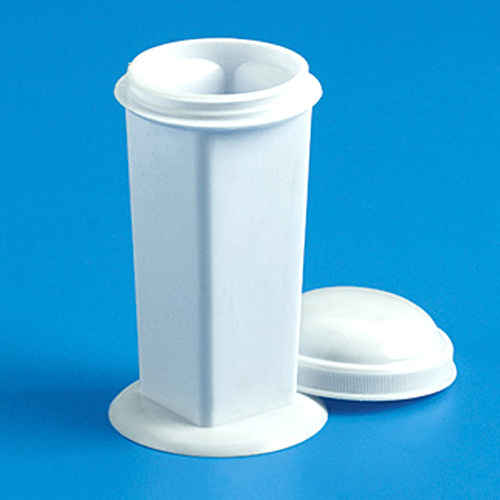 Coplin Jar Polypropylene - Color: White