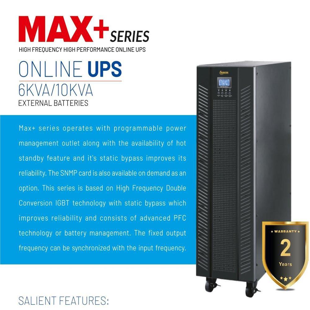 Microtek Online Ups 10 Kva - Color: Black