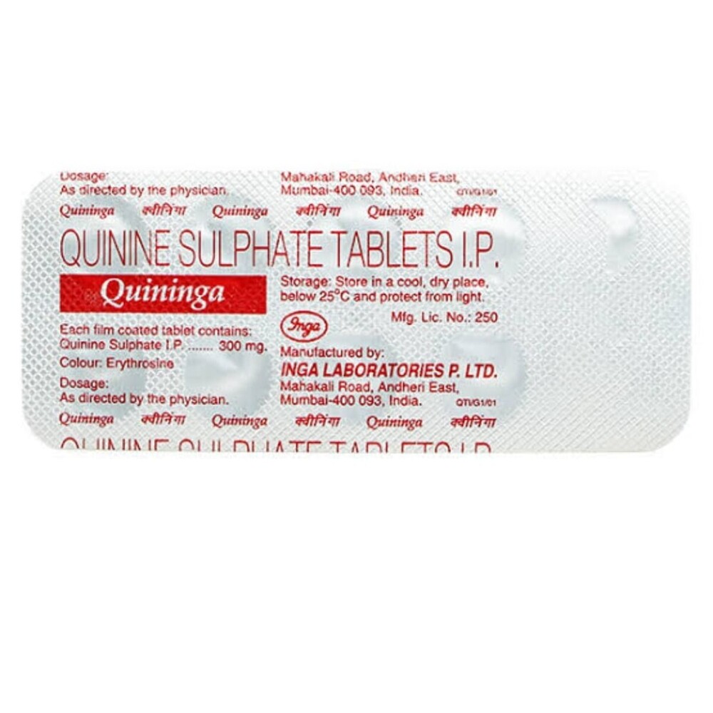 Quininga 300 Mg - Dosage Form: Tablet