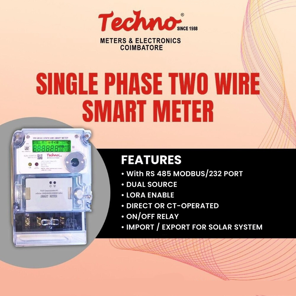Single Phase Net/Bi Directional Meter