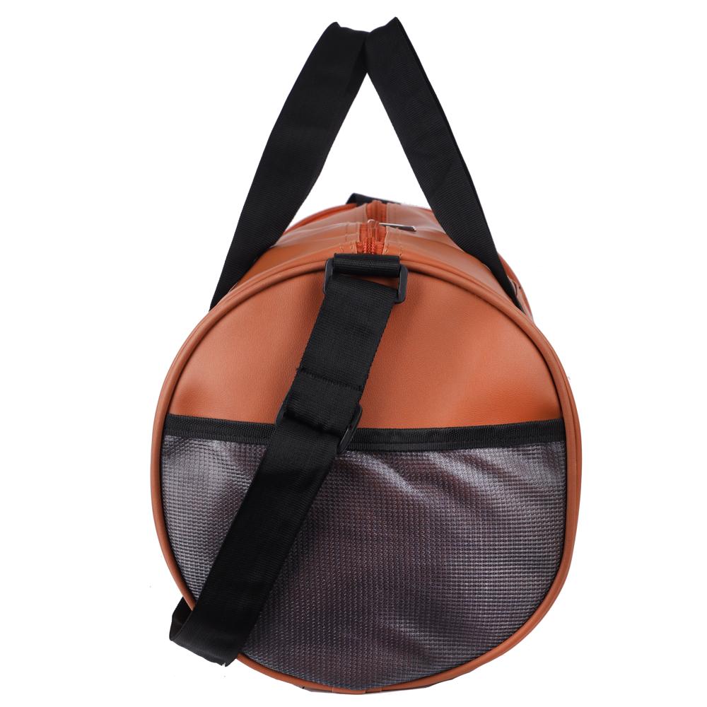 High Quality PU Leather Waterproof Custom logo Duffel Garment Suit Bag Travel Bag Unisex
