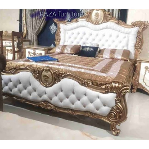 84 X 78 Inch  Luxury Wooden Bed