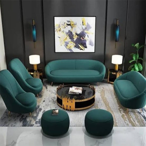 Wooden Luxury Living Room Sofa Set