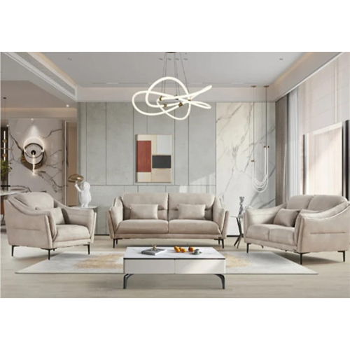 Wooden 5 Seater Sofa Set