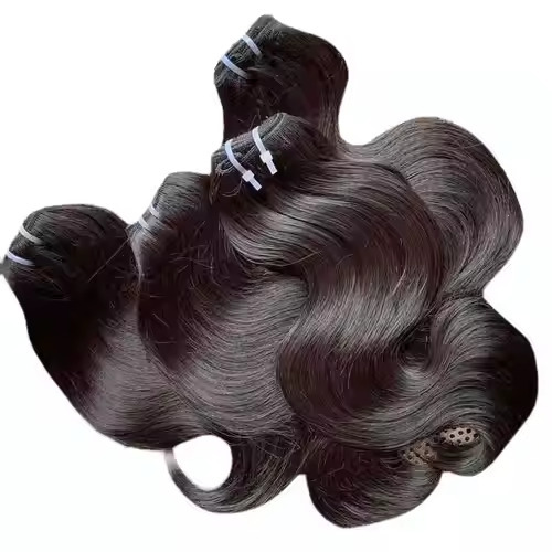 100% Human Wavy Virgin Hair Bundles Remy Hair Extension