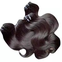 100% Human Wavy Virgin Hair Bundles Remy Hair Extension