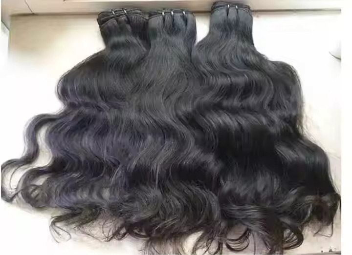 straight human hair weft bundle remy hair extension