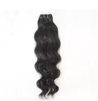straight human hair weft bundle remy hair extension
