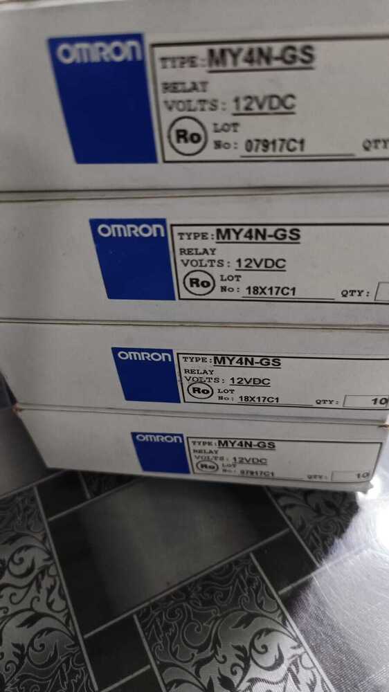 OMRON RELAY 12VDC, MY4N-GS