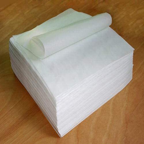 White Food-grade One-side Coated Butter Paper - Size: Standard