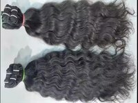 natural Unprocessed Indian Human Hair Bundles Extension