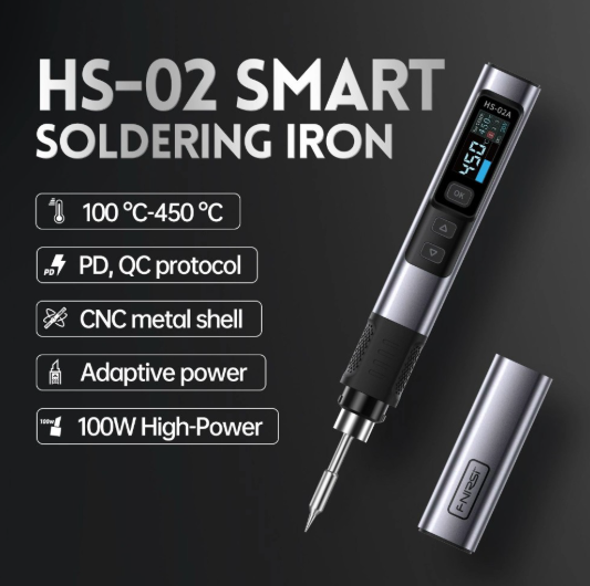 HS-02 Intelligent Soldering Iron