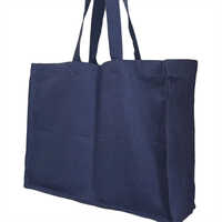 Cotton Canvas Box Bag