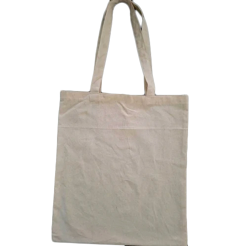 Plain Cotton Tote Bag - Capacity: 5 Kg