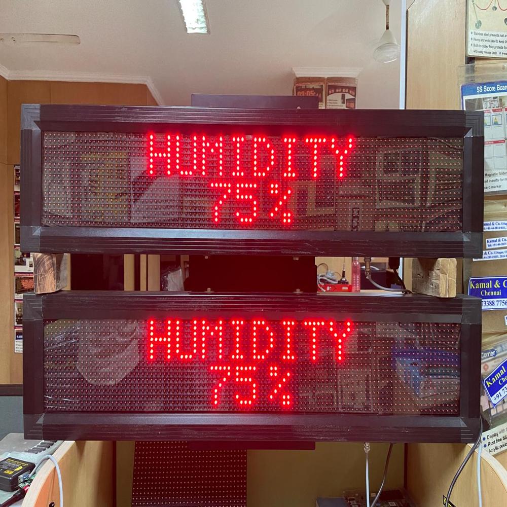 Led Aqi Display - Application: Industry