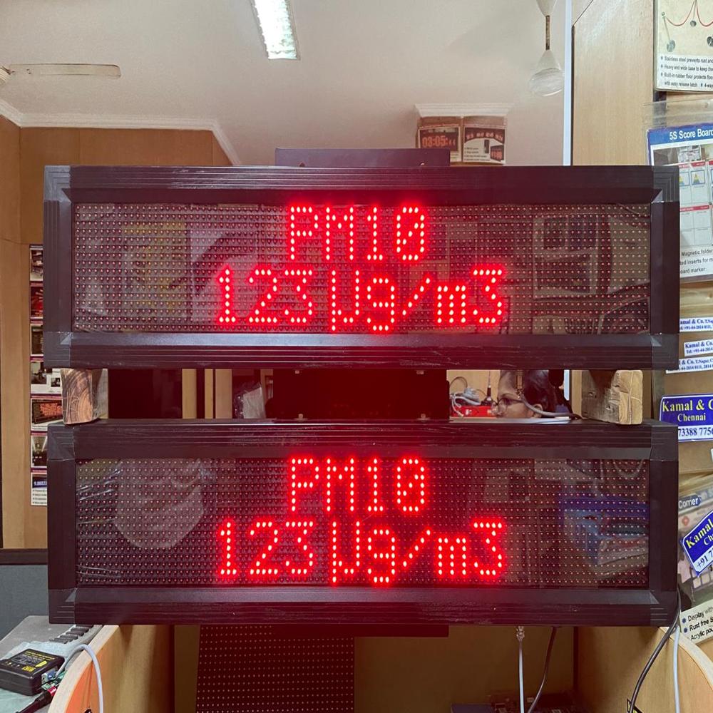Led Aqi Display - Application: Industry