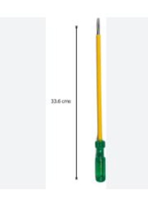 Screw Driver C826 - Model Number 8261, 2 Years Manufacturing Warranty, Covered For Breakages And Cracking | Durable Build Quality