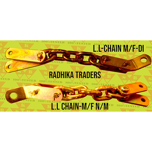 Mf Di Tractor Chain - Color: Golden