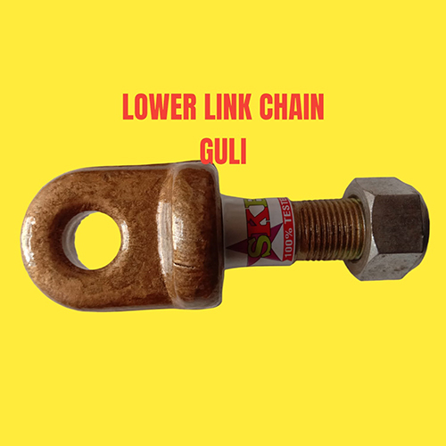 Guli Tractor Lower Link Chain - Finishing: Polished