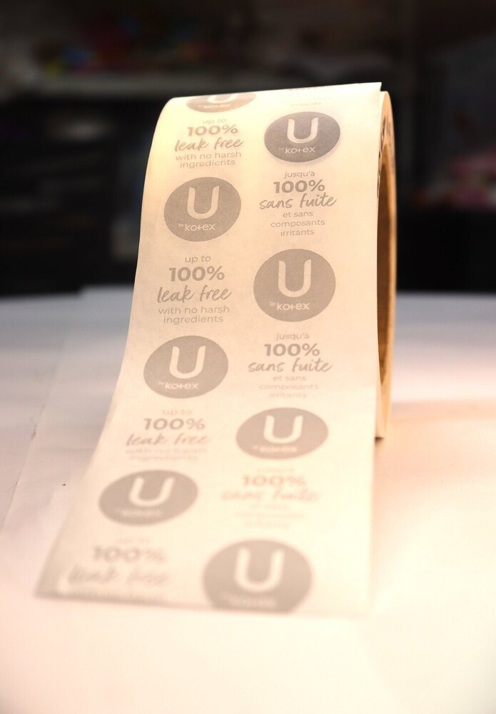 Name Alphabet Printed Silicon 1 Side Coated Roll - Coating Material: Na