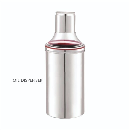 Stainless Steel Oil Dispenser 1000ml(without handle)