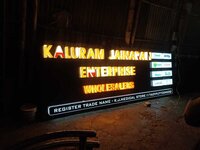 Waterproof sign board
