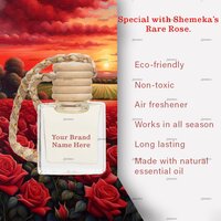 Car Air Freshener Perfume Pods OEM, Third Party Manufacturing, & Private/White Label Rare Rose