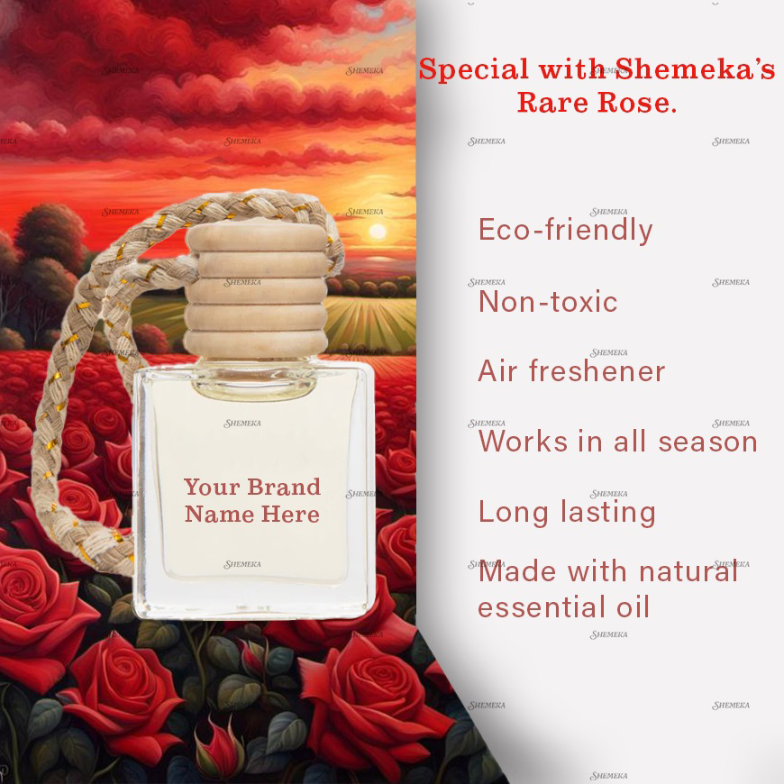 Car Air Freshener Perfume Pods OEM, Third Party Manufacturing, & Private/White Label Red Rose