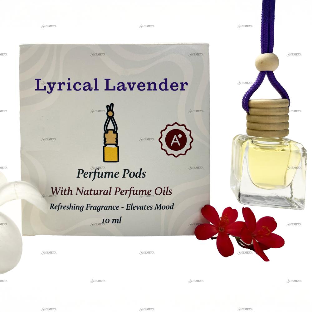 Car Air Freshener Perfume Pods Oem, Third Party Manufacturing, & Private/white Label Lyrical Lavender - Brand Name: Your Brand