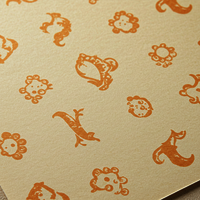 Single Side Logo Printed Butter Paper
