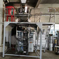 10 Head Automatic Weight Filler Packaging Machine - Color: Silver
