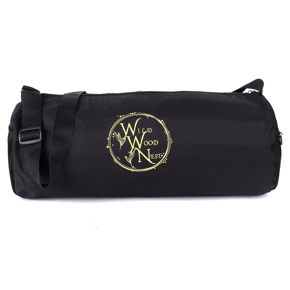 WildWoodNest Lightweight Sports Gym Bag | Waterproof Travel Duffel with Shoulder Strap