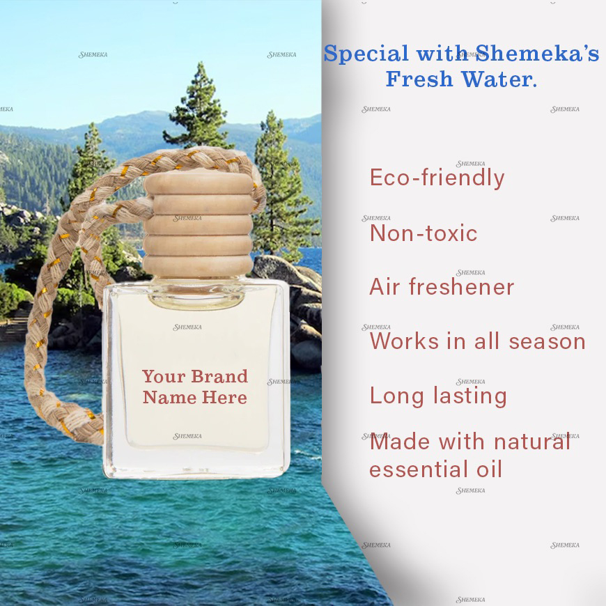 Car Air Freshener Perfume Pods Oem Third Party Manufacturing & Private/white Label Fresh Water