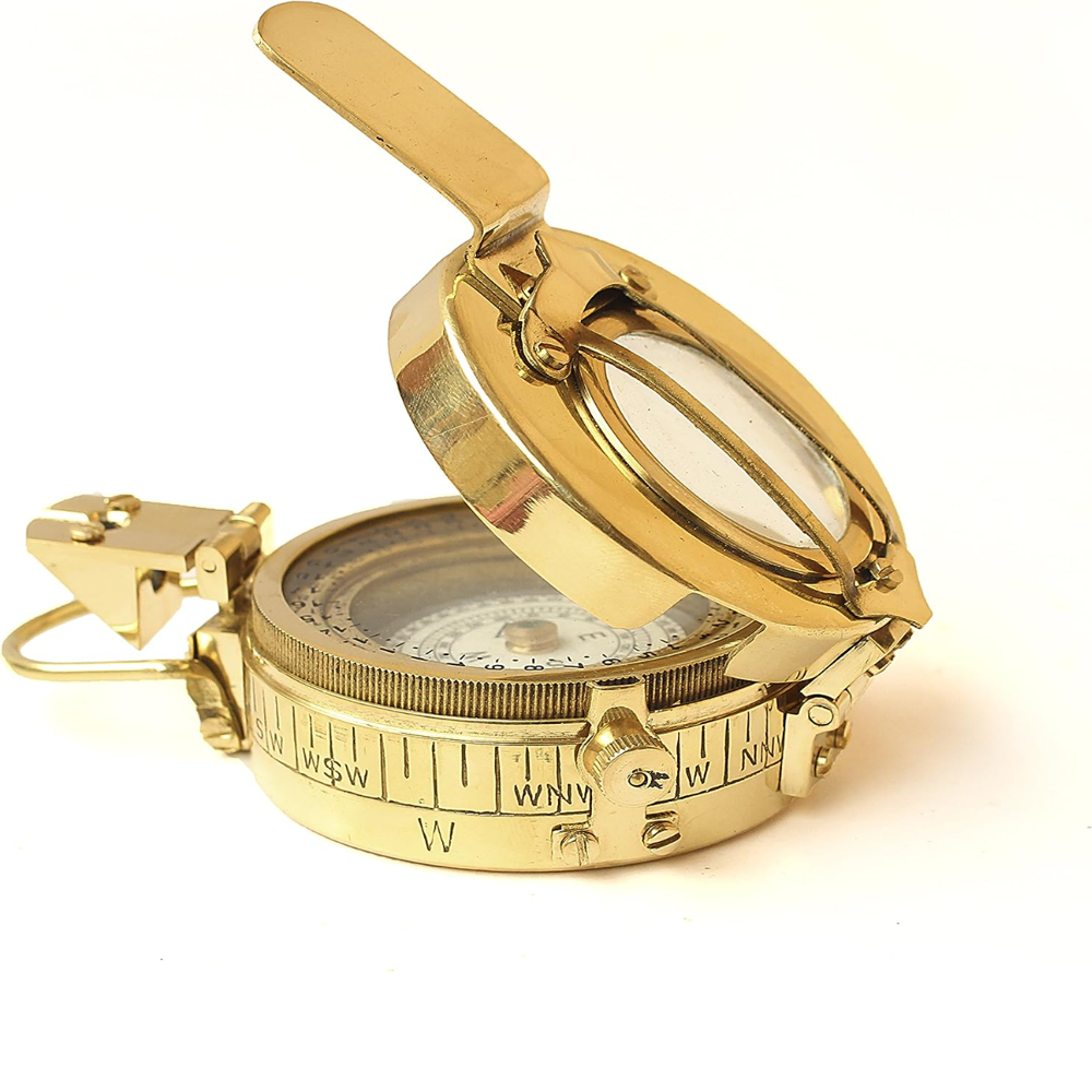 Magnetic Compass - Color: Golden