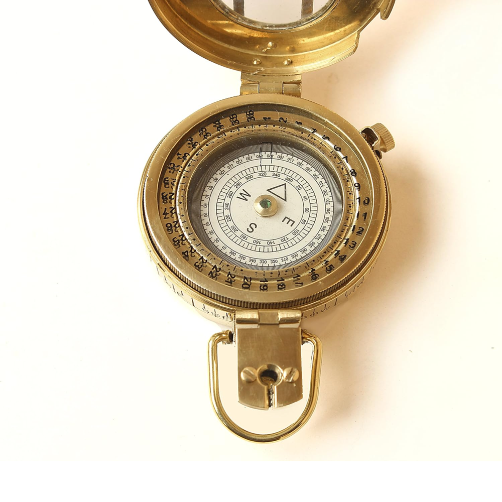 Magnetic Compass - Color: Golden