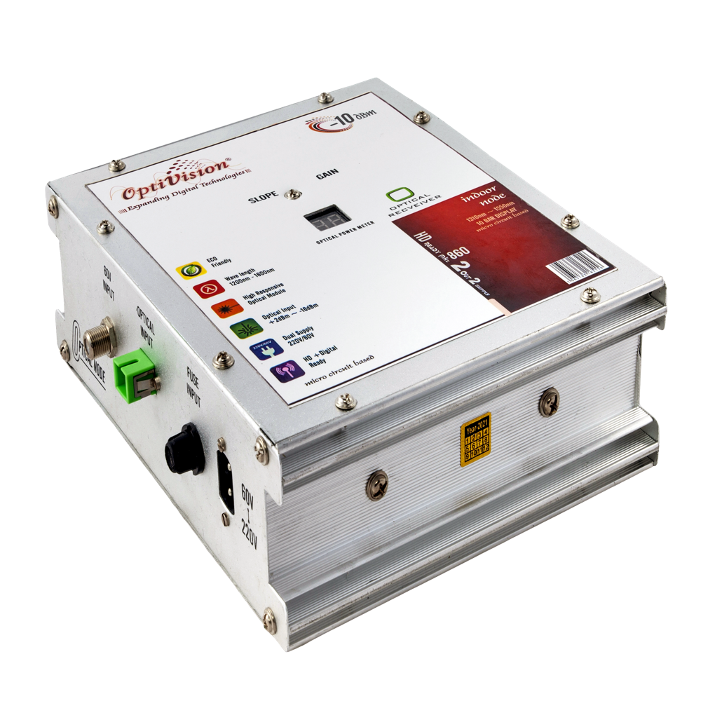 Agc Node - High-grade Aluminium, Wavelength Range 1260 Nm To 1650 Nm , Integrated 10 Bar Display, High-sensitivity Optical Receiver