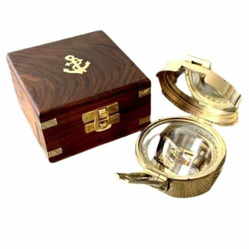 Vintage Compass - Color: Golden